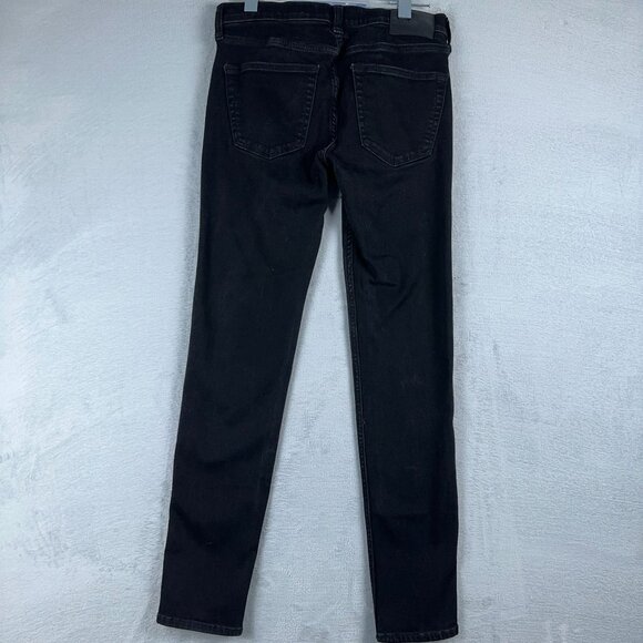 Hollister California Skinny Jeans Advanced Stretch Womens Black Size W30XL32 - Picture 2 of 10